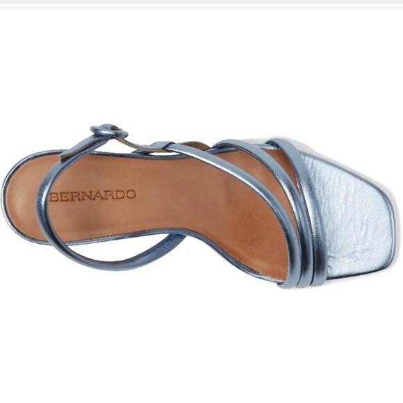 NEW BERNARDO Made In Brazil Patent Leather Naples Heels   285 6T3 - Picture 4 of 7